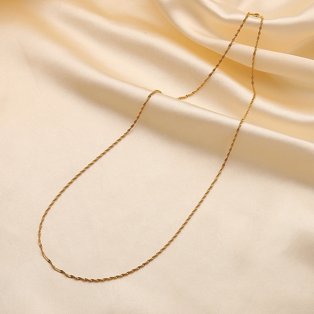Collares De Acero Inoxidable Por Mayor Fashion Modern Style Women Necklace Jewelry Stainless Steel Girls Necklace Women