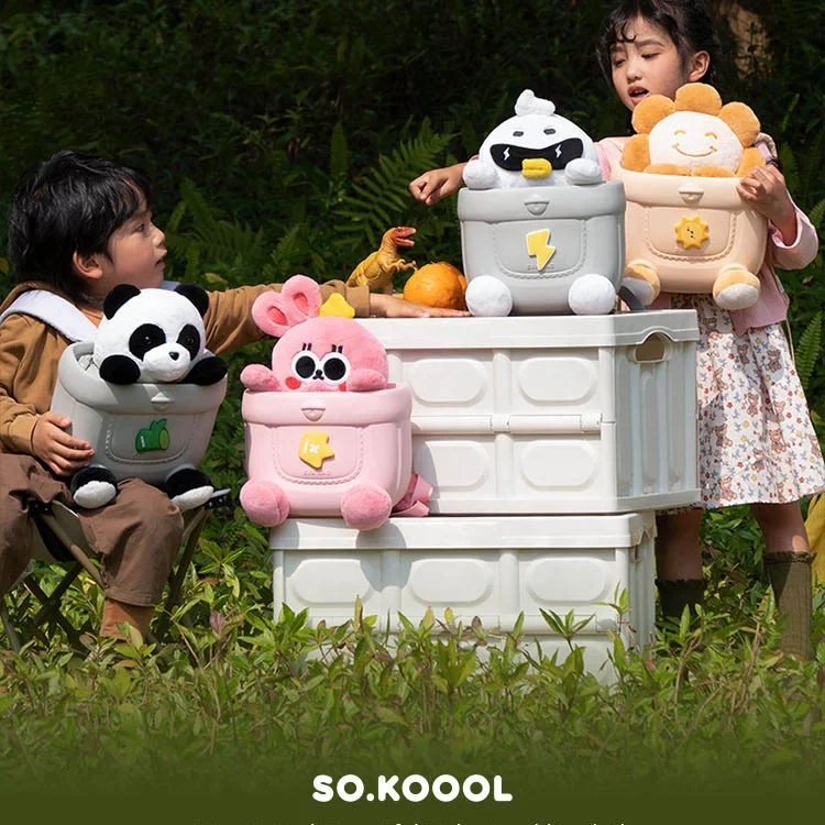 Koool K53 Latest Design Cute 3D Animal Unisex Cool Duck Plush Toy Anime Doll Backpack Kids