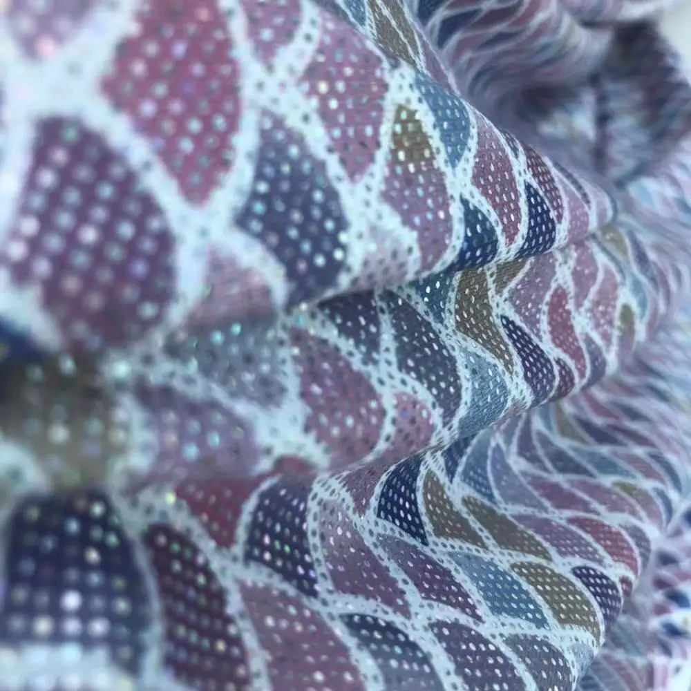 4 способа тянущийся голографический принт русалка весы для купальников трикотажная ткань одежда текстиль под заказ эластичное модное нижнее белье