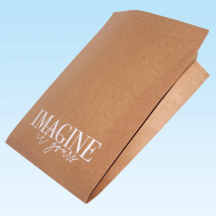 
Hot selling products 100% Recyclable Brown Kraft paper courier bag/Mailing bags custom 
