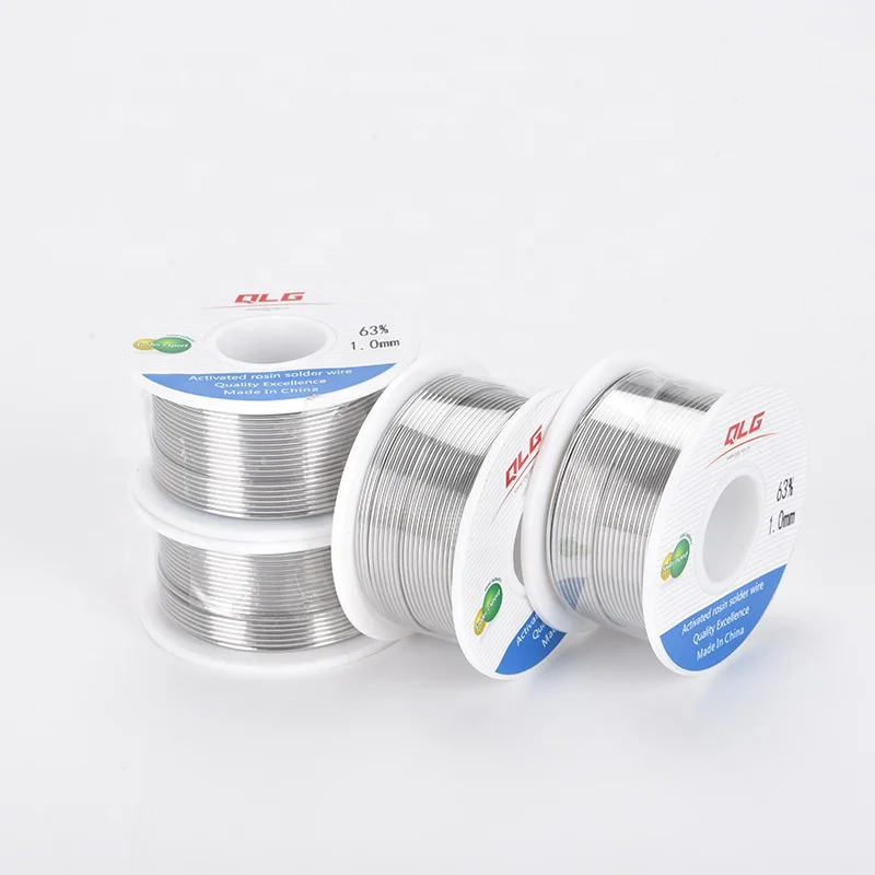 QLG Electronics 200g Sn60Pb40 Soldering Alloy Flux Tin Lead 60/40 Solid Solder Wire
