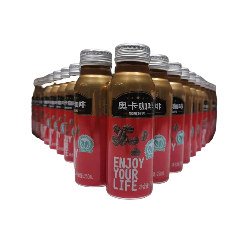 Oem Premium Coffee Drink 250ml Can Free Oem Odm Service Private Label