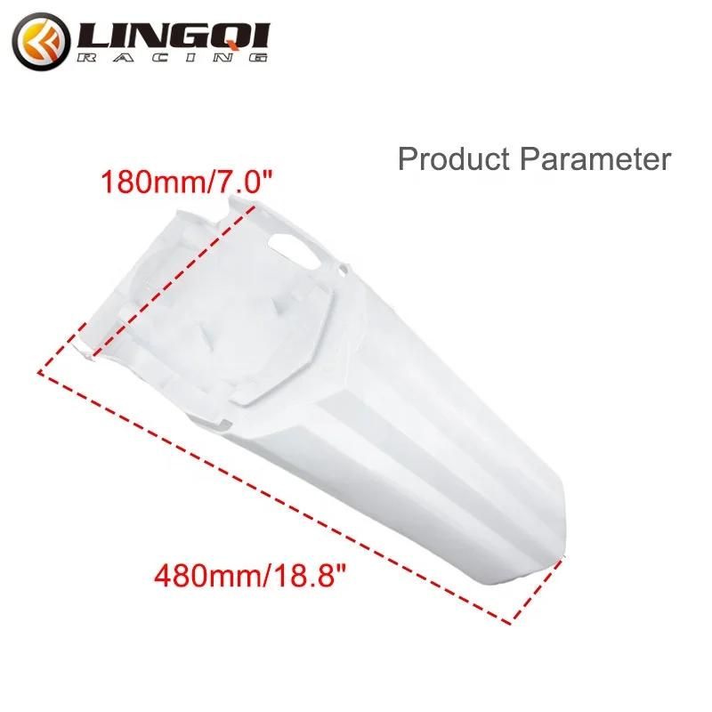 Pit Dirt Bike CRF 110 Rear Fender Plastic Tail Mudguard Mud Guard For CRF110 Motorcycle Accessories