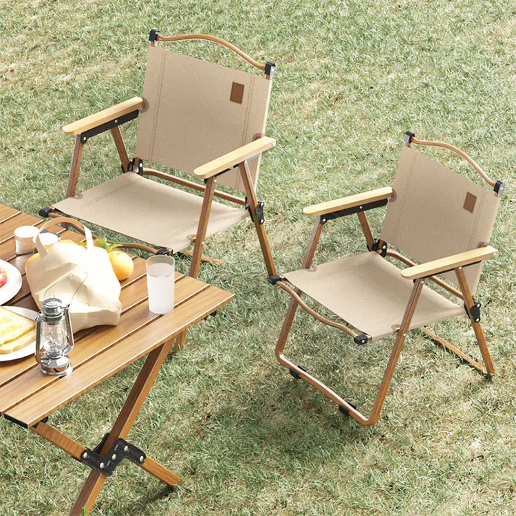 Wholesale 2022 Hot sales Easy Carry Light Weight Aluminium Folding Camping Table and Chair