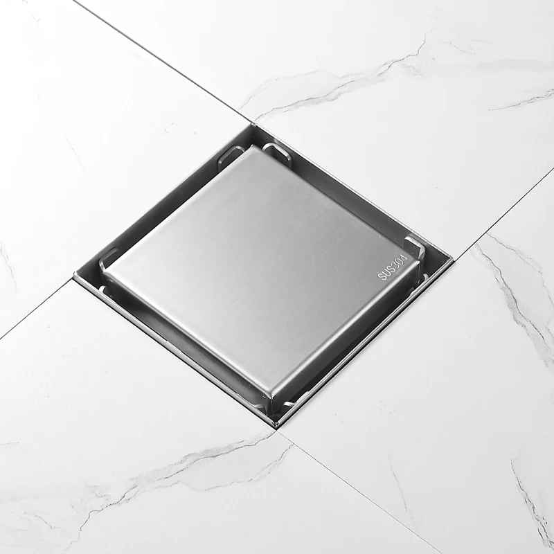 bathroom floor drain Large displacement stainless steel floor drain floor trap drain