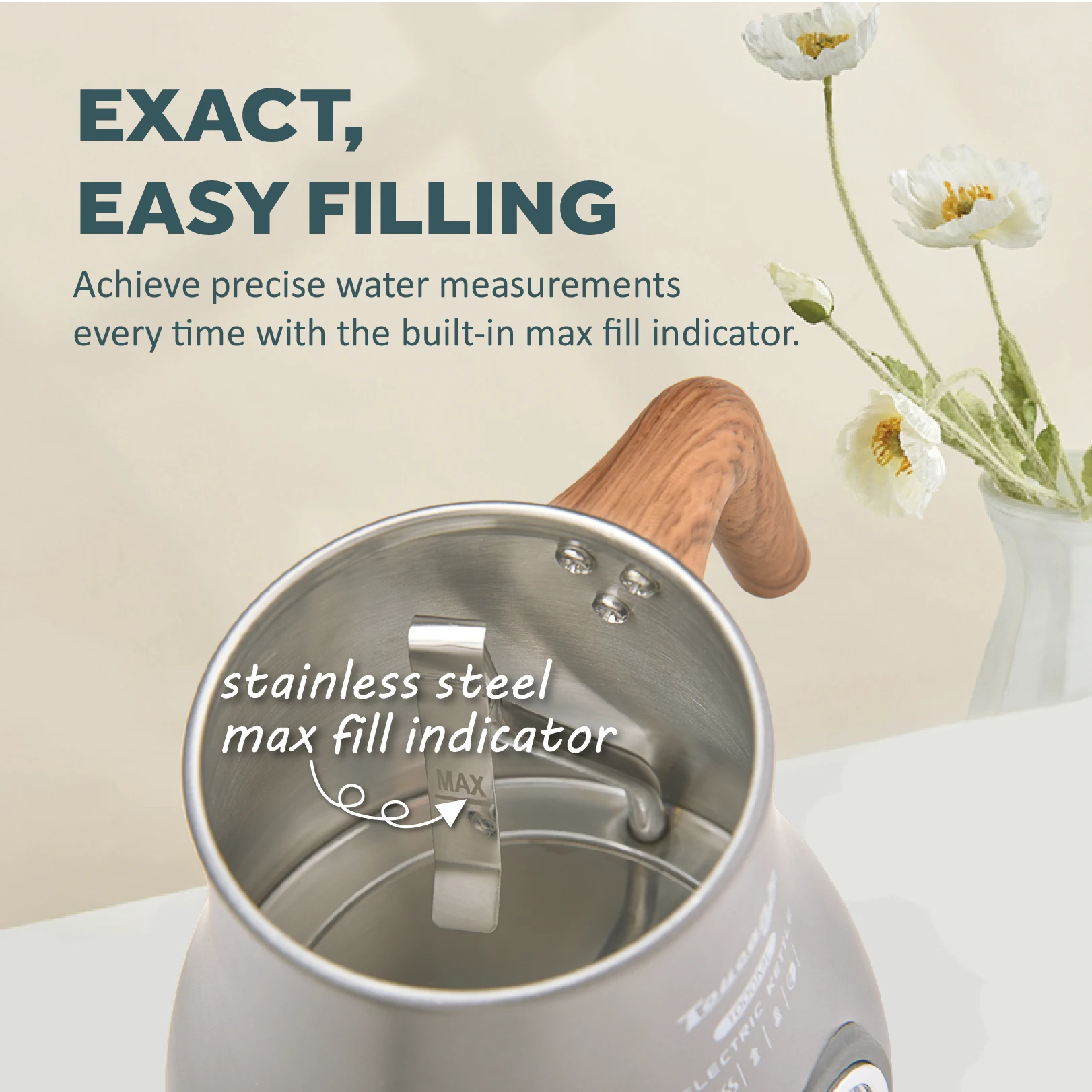 Electric Gooseneck Stainless Steel Coffee Tea Pot Leak-Proof Design with Thermometer for Boiling Hot Water