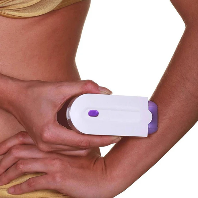 USB Charging Cordless Mini Body Electric Epilator Pain Free Hair Remover for Women