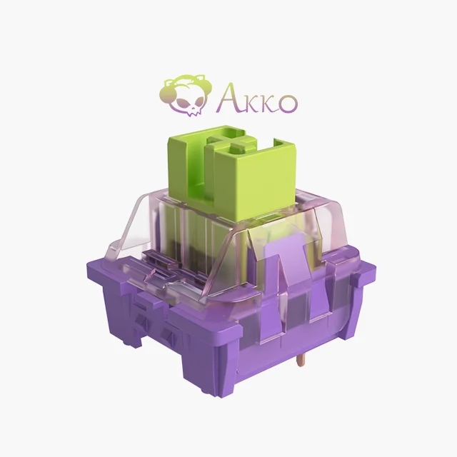 AKKO CS Linear Switch Starfish 50gf actuation force two-stage springs great typing switches