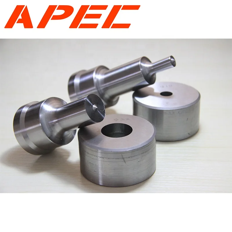 APEC Hydraulic Metal punching tools Stamps 10-40mm Round/Square Punch Die for punching machine