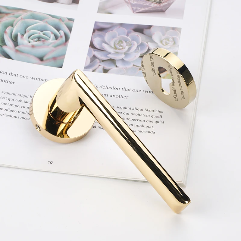 2022 современный и ретро светлый цинковый сплав конфиденциальность деревянный интерьер врезные ручки набор межкомнатных