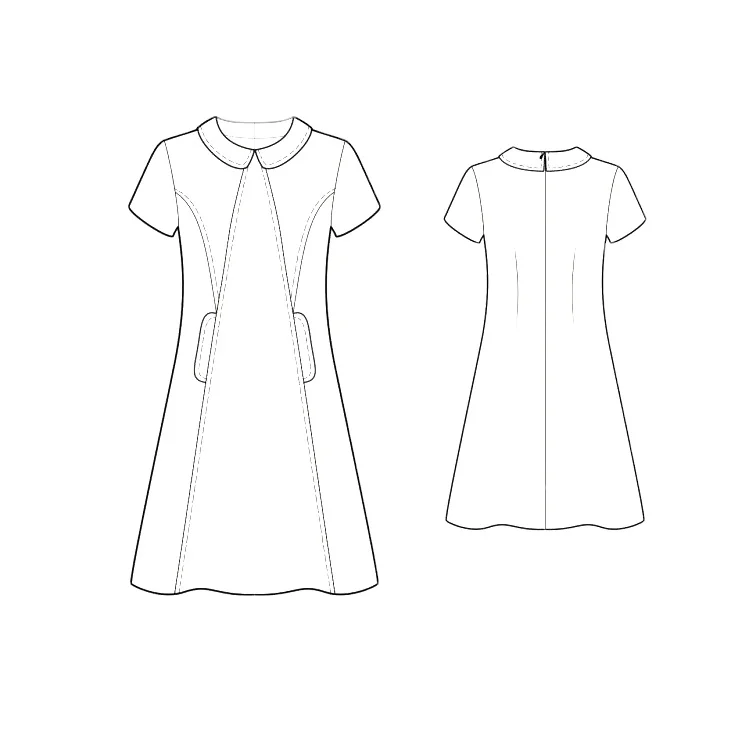 Образцы модной женской одежды