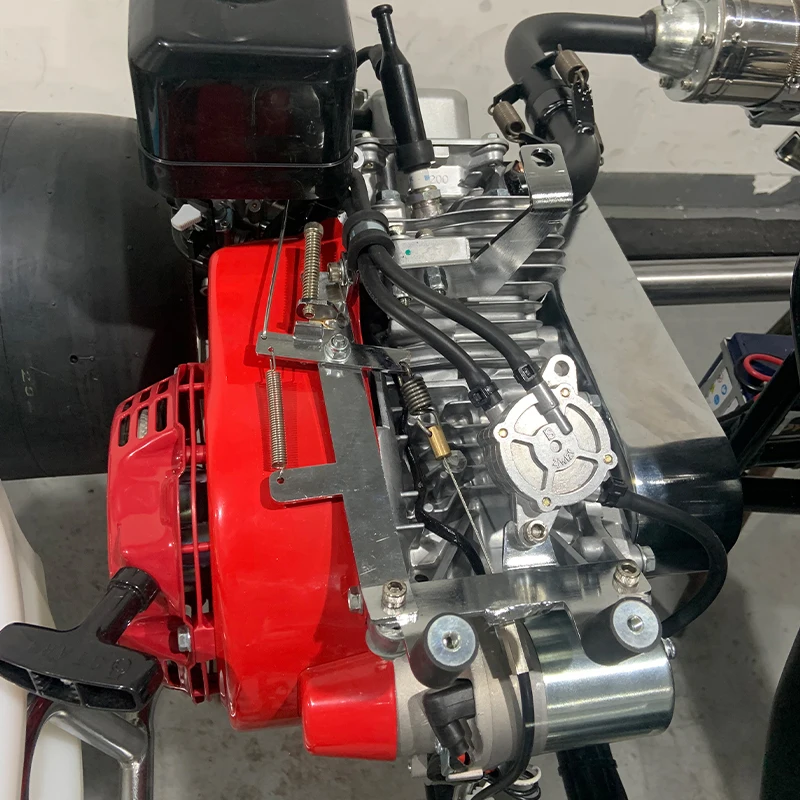 CE Approved adult oedal go kart buggy with 125cc 3+1 gasolina engine