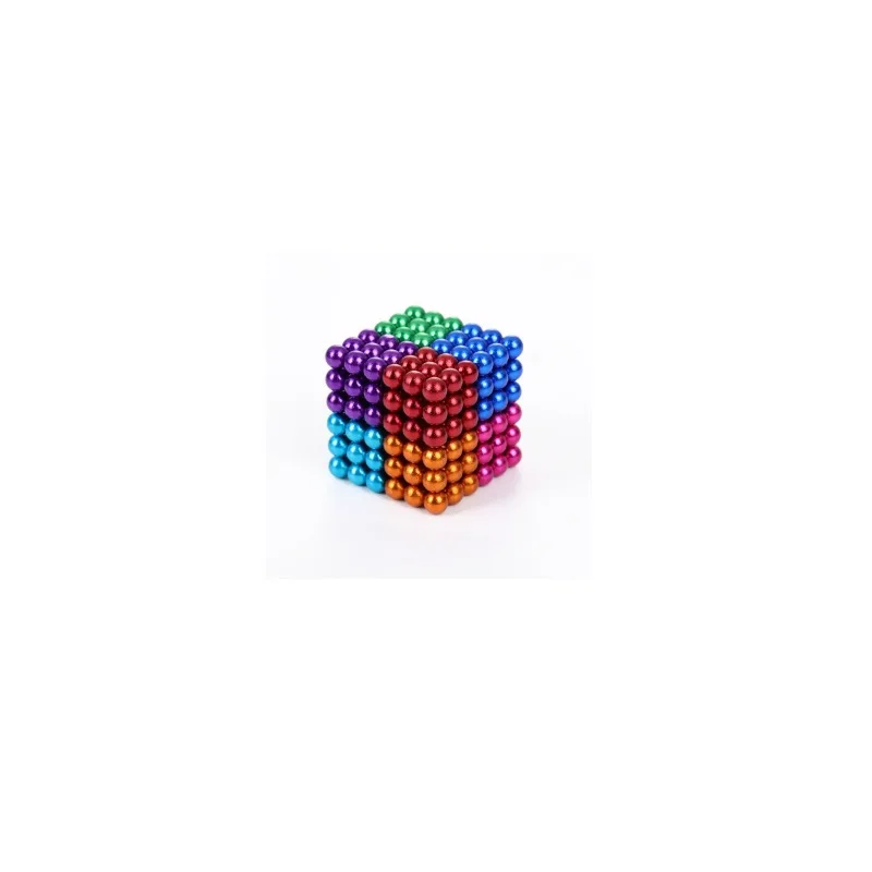 
216Pcs DIY Metal Neodymium Magic 3mm Magnet Magnetic Balls Blocks Cube Construction Building Toys Colorfull Arts Crafts Toy 