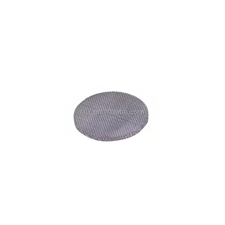 Stainless steel sintered mesh muffler stainless steel sintered explosion-proof sheet multilayer sintered powder metal filter