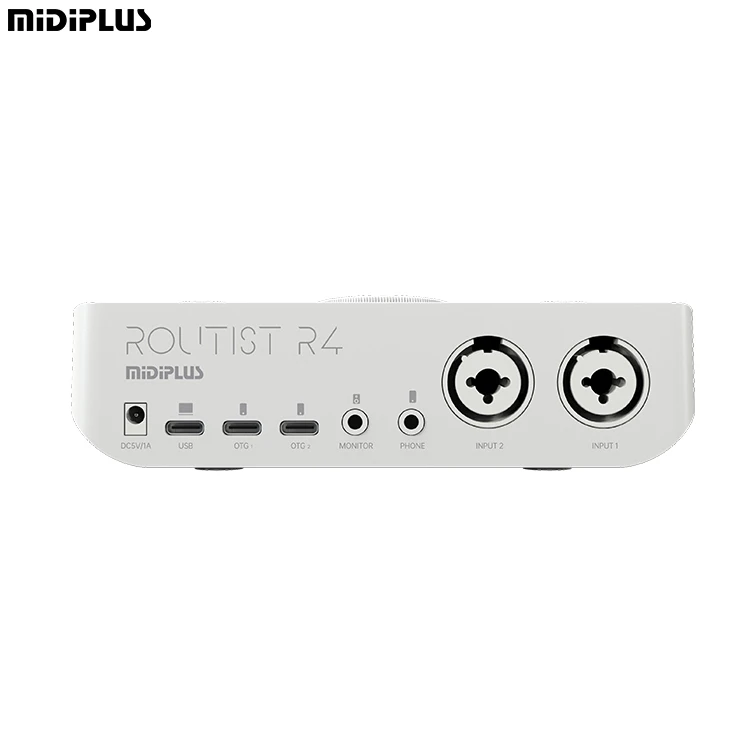 Профессиональный аудиоинтерфейс Midiplus R4