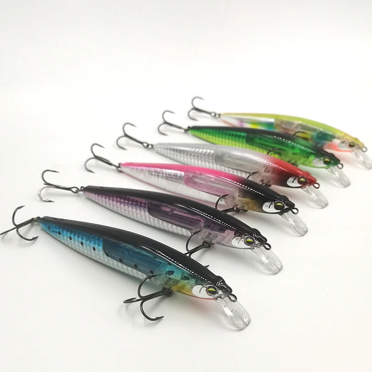 Floating plastic fishing lures minnow bait 130mm 19g  OEM Fishing Tackle bait big hard fishing lures
