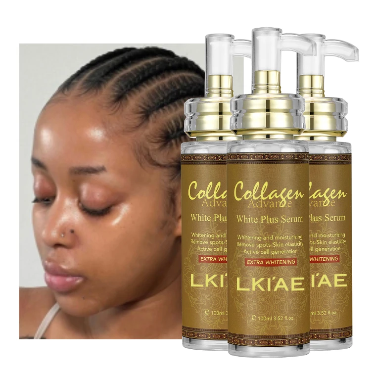 100mL OEM Beauty Whitening Essential Serum Hyaluronic Acid Collagen Face Oil for Adult