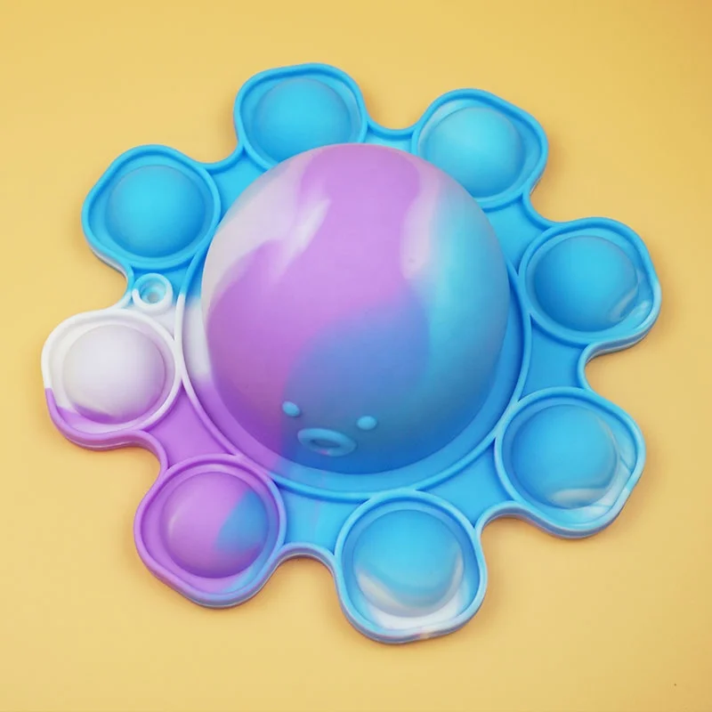 Тарелочки пузырь сенсорные игрушки Fidget Pop Up силиконовая игрушка