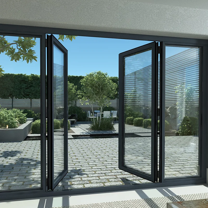 Industrial Modern Design Swing Metal Frames Steel French Door And WindowsEntrance Door Modern PivotInterior Flush Door