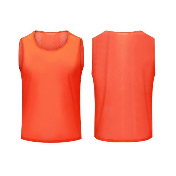 Blank Soccer Mesh Pennies Football Training Vest Bibs Rugby Team Bibs