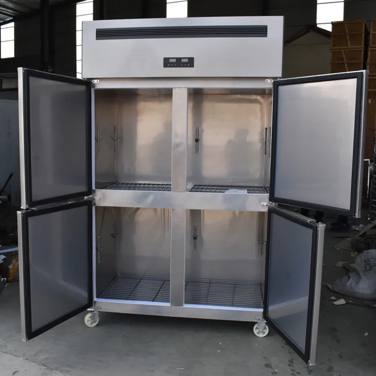 Wholesale Factory Direct Sale Commercial Kitchen Restaurant Counter Stainless-steel Freezer Kitchen Fridge
