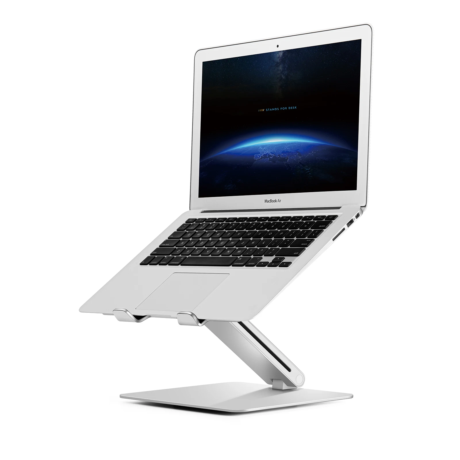 UPERGO Laptop Stand Adjustable Height Aircooled Foldable Desktop Supporter Hholder Tablet10 to 17inch Adjustable Laptop Stand