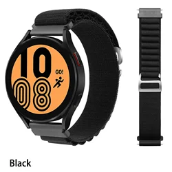 Universal Alpine loop Watch Band 18mm 20mm 22mm Replacement Ultra Nylon Watch Strap Bracelet for Samsung HUAMI GARMIN HUAWEI