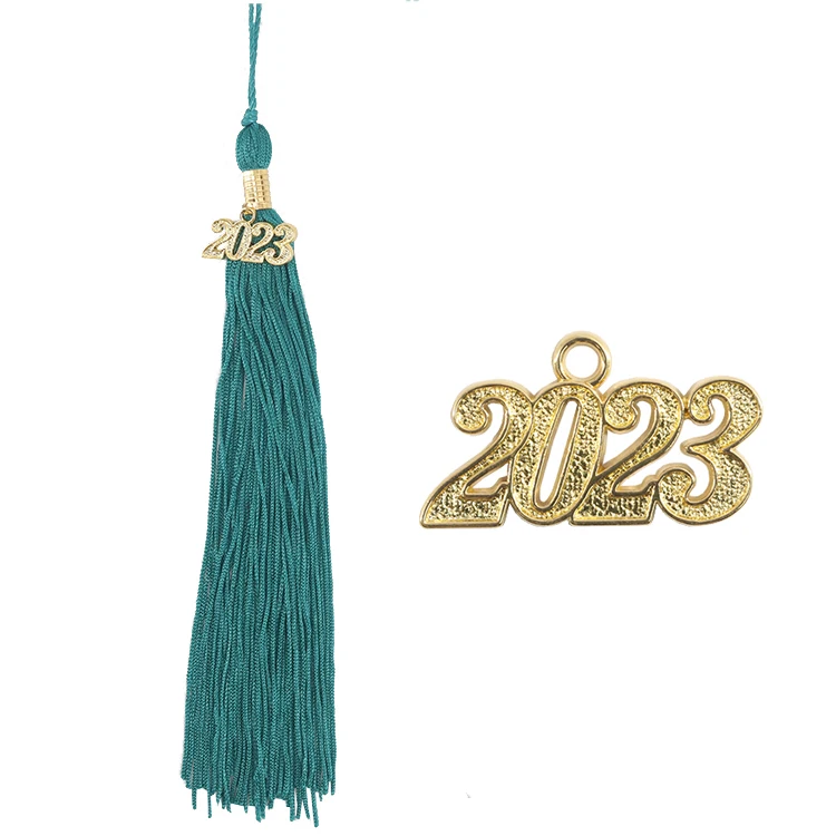Mondon 2023 Graduation Tassel Ceremony Tassel Fringe With Loop Year Charm
