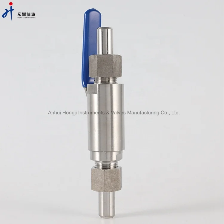 Valve Wholesale Male NPT Thread Stainless Steel Ball Valve With High Pressure