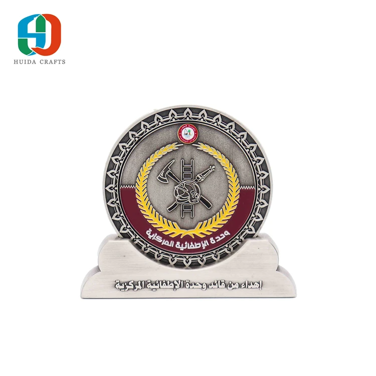 
Custom Tourism Souvenir Government Military Gift UAE Challenge Coin For Wholesale 
