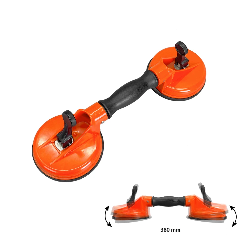 4-1/2 в., 50 фунтов стеклянный двойной подъемник на присоске с регулируемой ручкой стеклянный держатель