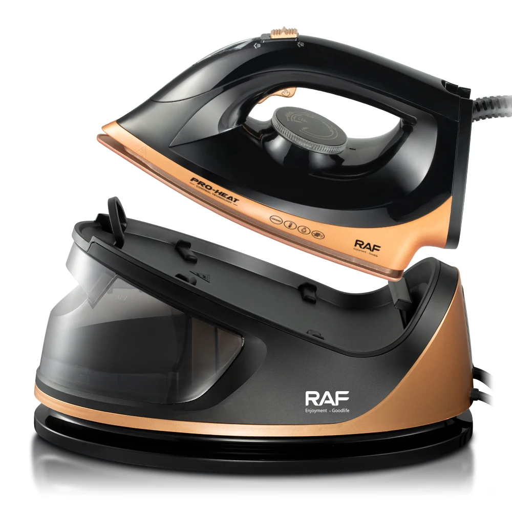 RAF 2600W 1100ML Big Water Tank Steam Press Iron Vertical Electric Irons Machine Automatic Steam Iron For clothes