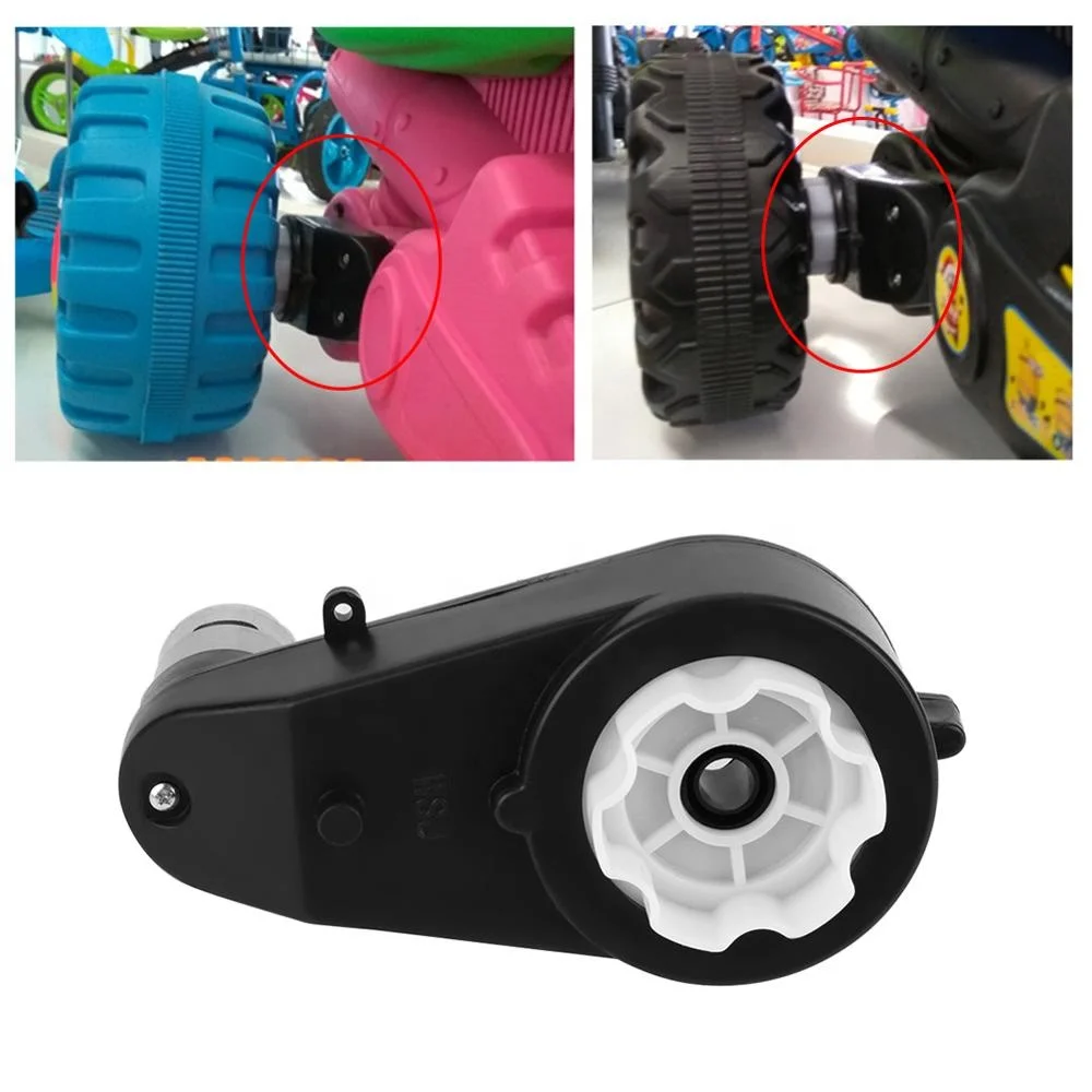 12V 8000-30000 RPM Electric Motor Gear Box For Kids Ride On Car Bike Spare Parts