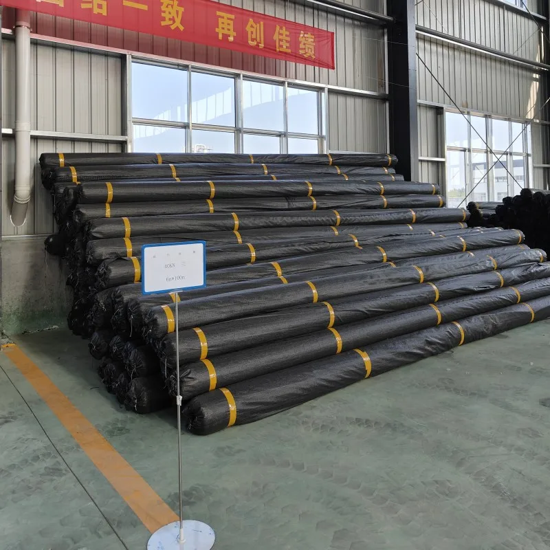 Factory Sale  Glass fiber grid composite geotextile  for Road High Quality Factory Price PP Polypropylene Plastic Soft Black