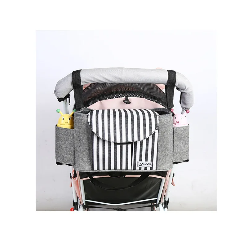 Modern wholesale portable shoulder outdoor travel hanging organizer stroller baby dipers bags