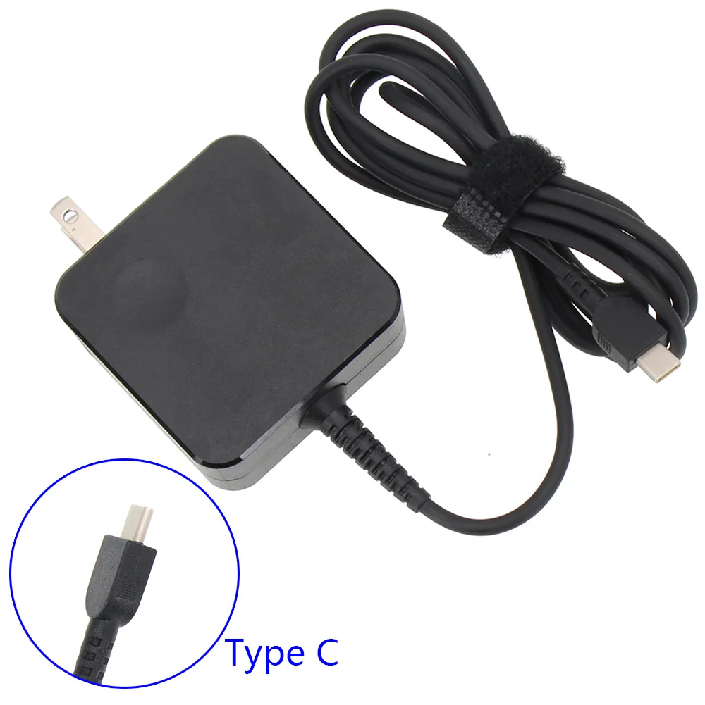
Notebook computer adapter 20V 2.25A Power Charger USB Type C Laptop Adapters 45W adapter charging for Lenovo 
