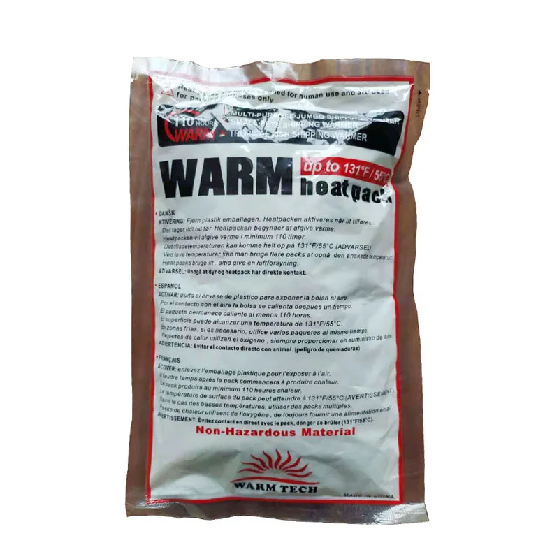 72 hours Long time Keep warming fish shipment 40+ Hour Warmth for Shipping Live Corals, Small Pets  air-activated heat packs