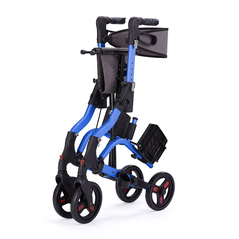 Height Adjustable Wheelchair Handicapped Equipment Medical Walker For Patients