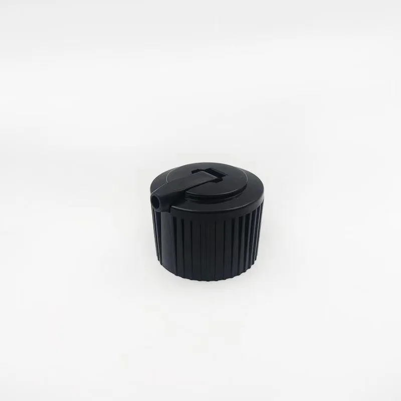 Good Use Fast Delivery Wholesale 28mm 24mm Plastic Flip Cap for Bottle Plastic Turret Cap