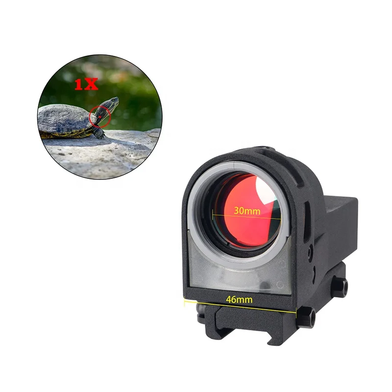 Outdoor Hunting Red Dot Sight With Quick-release Levers Tactical illuminated Reflex Red Dot Scope