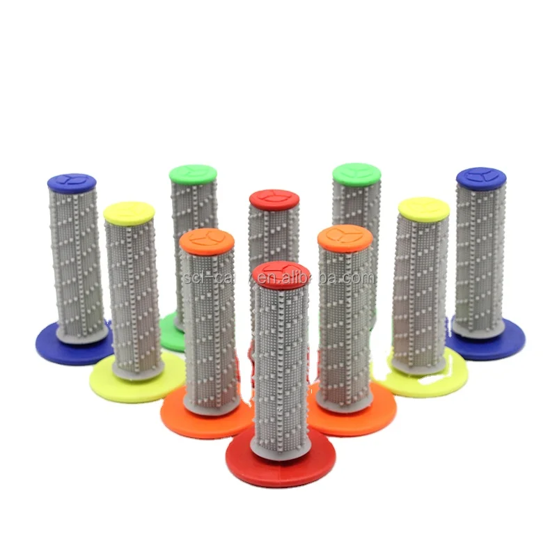 SCL-2017020021 Motorcycle Handle Cover Wholesale Colorful Grips Dirt Pit Bike Rubber