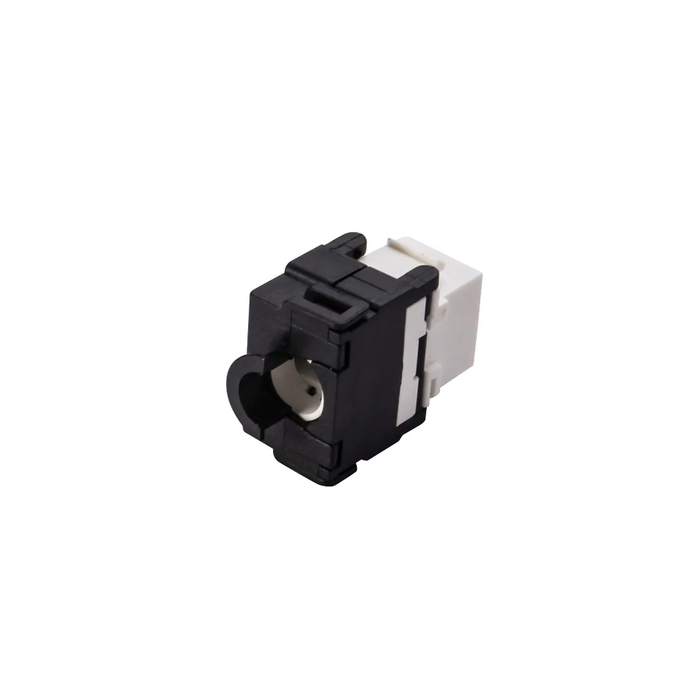Keystone Jack UTP 180 Degree toolless rj45 cat6 keystone jack with cable holder OEM Factory