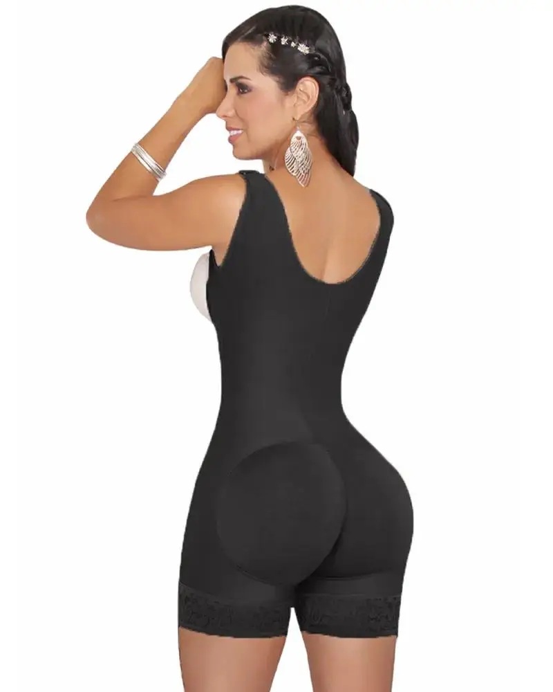 Colombian Girdles Compression Seamless Fajas Girdle Short with High Back New Underwear Women Standard Adults Crocheted Corset