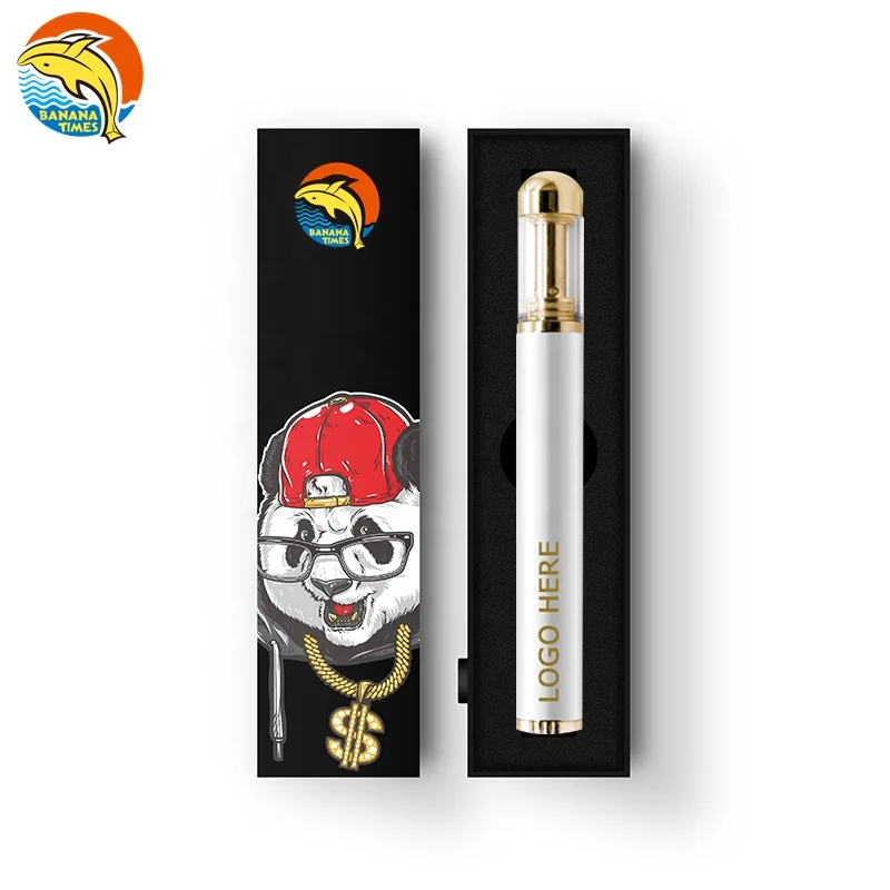 British Columbia empty 1.0ml desechable cbd pen slim rubber coated 530mah desechable rechargeable vaporizer pen