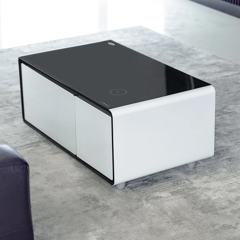 2024 new smart coffee table multifunctional wireless charging speaker living room music player coffee table