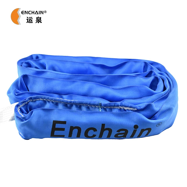 Enchian High Quality Double Ply Soft Flexible 23000IBS 8t 10ton 12t Endless Round Sling