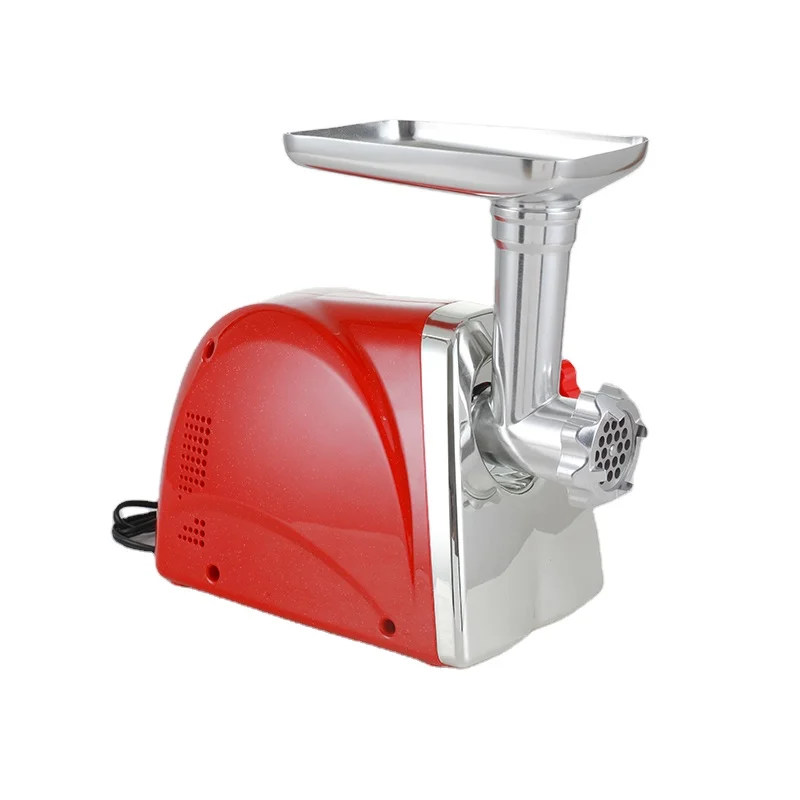 220V электрические мясорубки с корпусом из нержавеющей стали для тяжелых условий эксплуатации Мясорубка домашняя Мясорубка электрические мясорубки