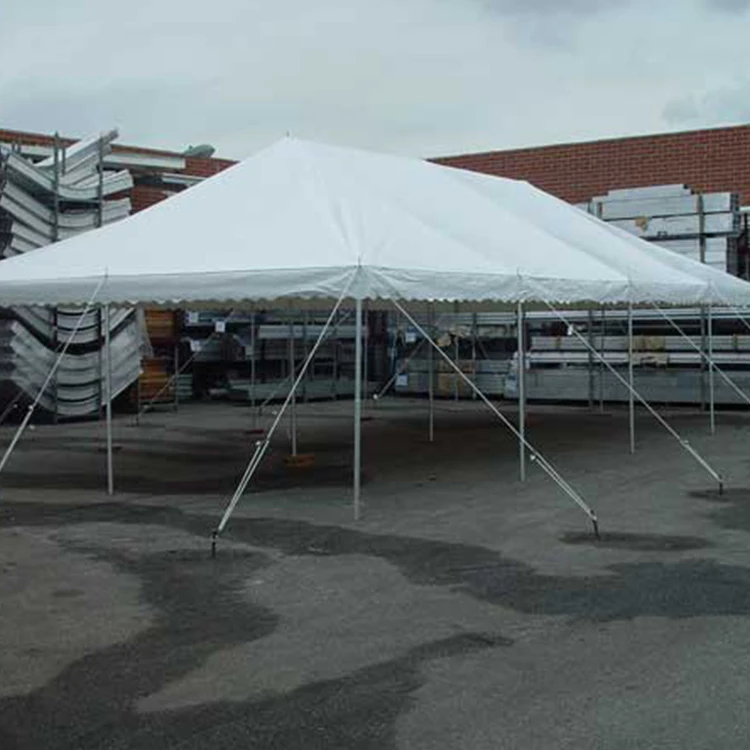 3m 4m 5m 6m Hot Dip Steel Cable Cross 20x20 High Peak Pole Tent Tent High Peak Tent For Sale