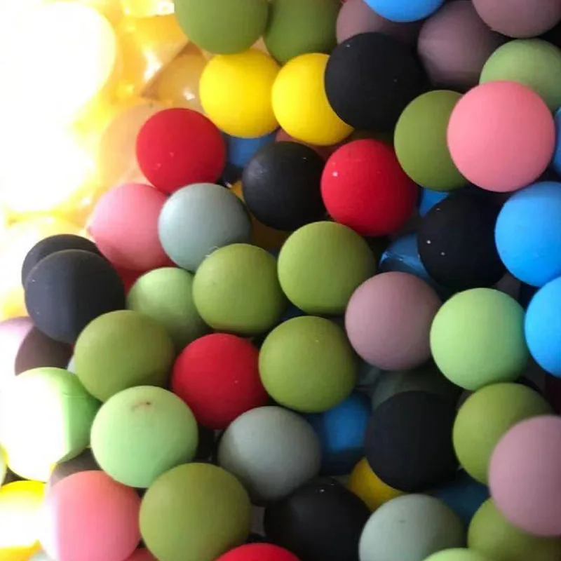 New Arrive 6mm 8mm 10mm 12mm Polymer Clay Beads  Round Loose Beads Mix Color For Jewelry Making with hole