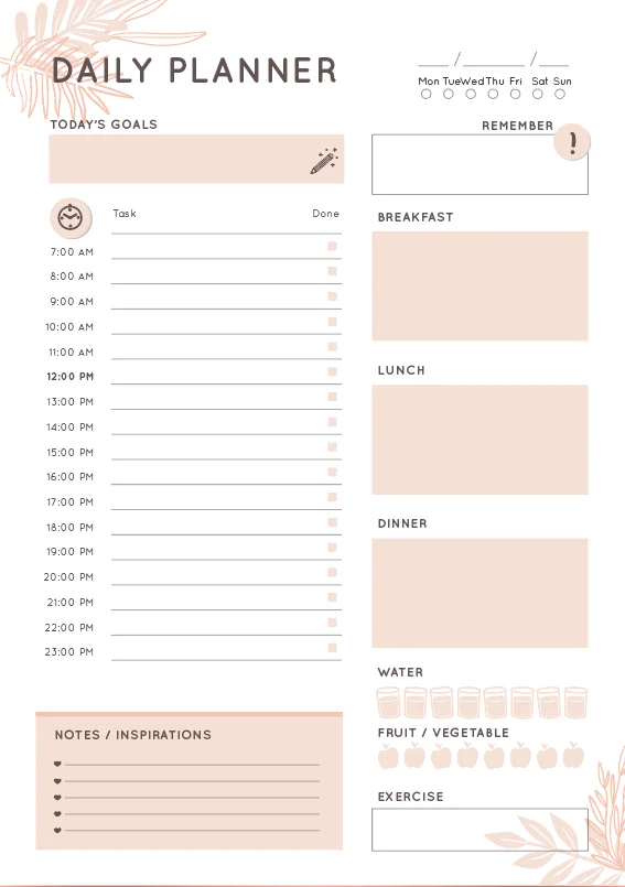 2021 Customised Beautiful Whiteboard To Do List Wedding Planner Notebook